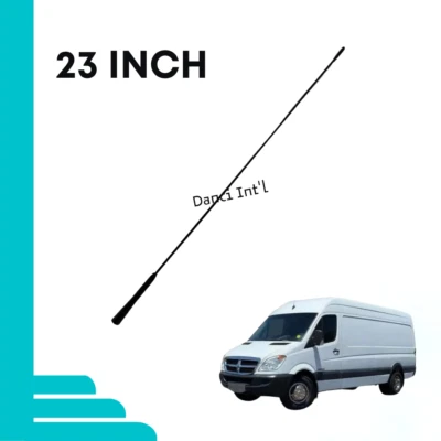 Antena aérea de techo de 23"" mástil montado en radio para Dodge Sprinter 2500 2007-09 Foto 1 de 3