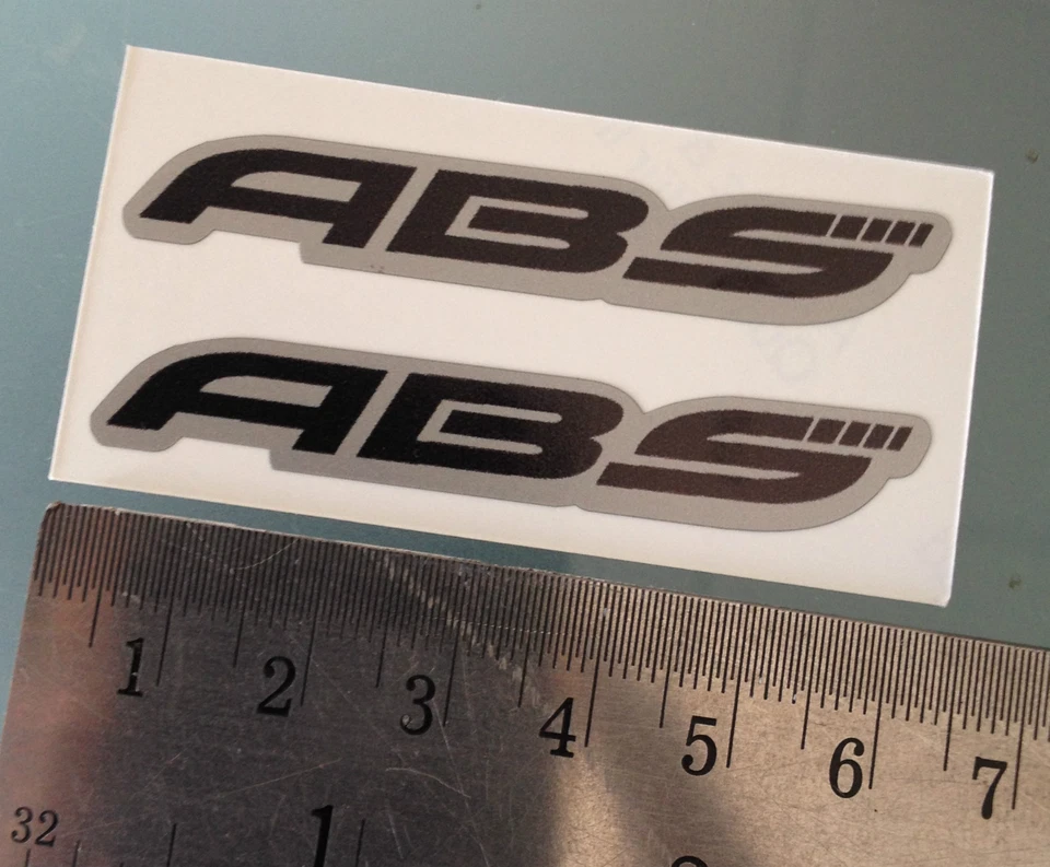 X2 ABS Decals / Stickers for Aprilia RSV4 / Tuono / Shiver  - Image 1 of 1