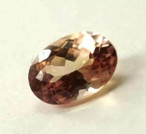 Bi-Color Pitambari Sapphire Oval Cut 7-9 Ct EGL Certified Natural Loose Gemstone - Picture 1 of 5