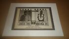 LENNY HENRY crucial times-Mounted original advert