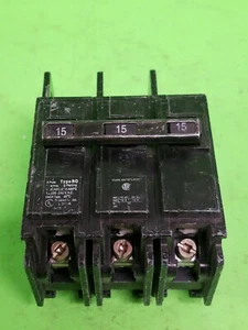ITE Siemens BQ3B015 perno en disyuntor 15A 3P 240VAC tipo BQ - Imagen 1 de 8