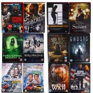 185 x gemischte Filme DVD GROSSES Konvolut Set Horror Komödie Action Docs Sci Fi Krieg - Bild 1 von 10