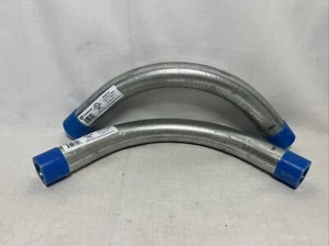 4 Stück Southwire elektrische starre Metallrohre 90° 63 Bogen 1" E223147 - Bild 1 von 2