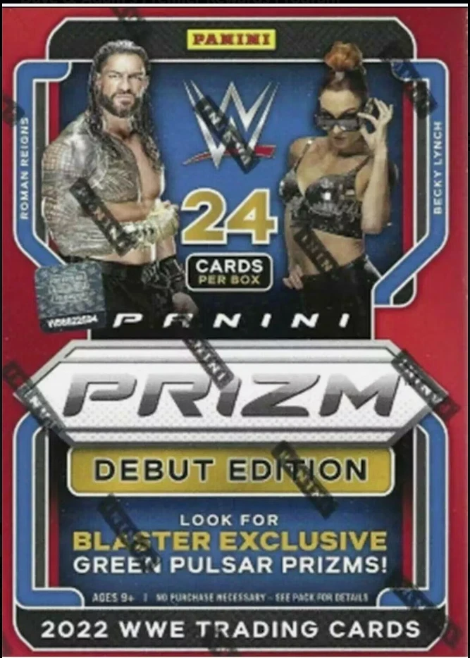 2022 Panini WWE Prizm Wrestling Blaster Box (Green Pulsar Prizms!) - Image 1 of 1