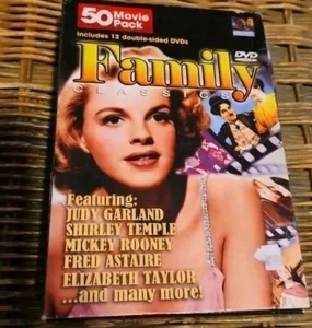 Family Classics 50 Movie Pack Collection Garland Temple Taylor Astaire Rooney ++ - Bild 1 von 14
