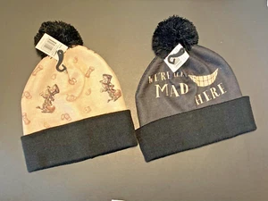 New Alice In Wonderland Mad Hatter Beanie Hats~Set of 2 - Picture 1 of 9