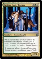 4x Juniper Order Ranger NM-Mint, English Duel Decks: Knights vs Dragons MTG Magi