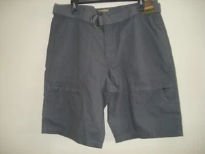 Pantalones Cortos Roebuck con Cinturón Mensajero Gris Oscuro Talla 34 - Imagen 1 de 2