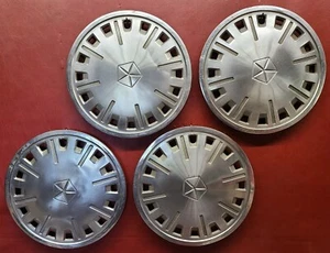 1983-1988 Dodge Omni Aries Plymouth Reliant Horizon Hubcap 13" Wheel Covers SET - Picture 1 of 12