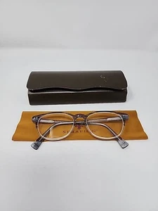 Seraphin Warwick 8054 Clear / Grey Eyeglasses Glasses Frames Case 51 17 145 - Picture 1 of 10