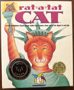 Rat-A-Tat Cat Card Game Strategy Memory Luck Best Toy Award Gamewright USA - Picture 1 of 6