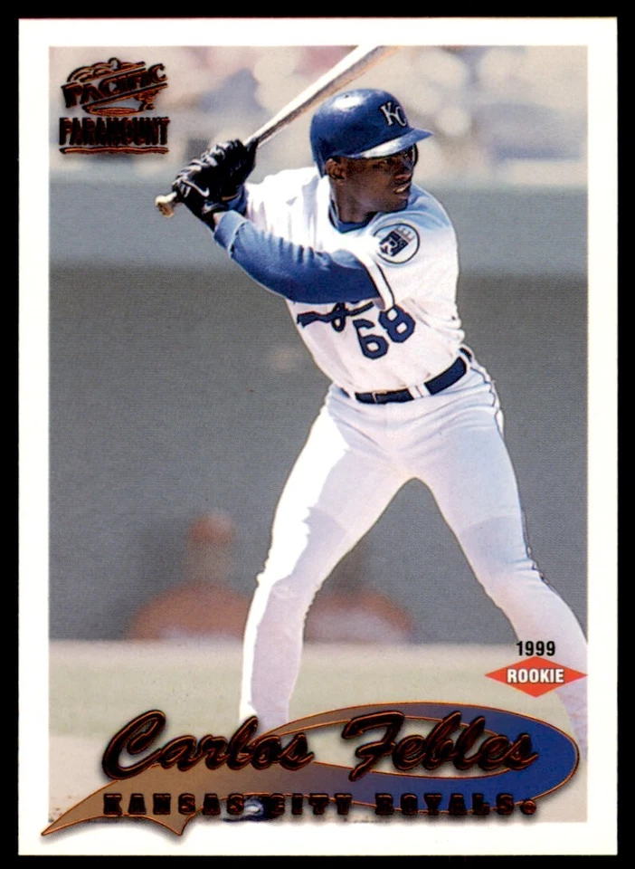 1999 Pacific Paramount Copper #110 Carlos Febles Kansas City Royals - Image 1 of 2