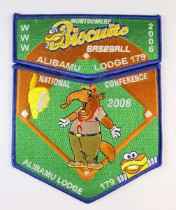 Juego de solapas Alibamu Lodge 179 2006 NOAC OA - Consejo de Área de Tukabatchee - Imagen 1 de 1