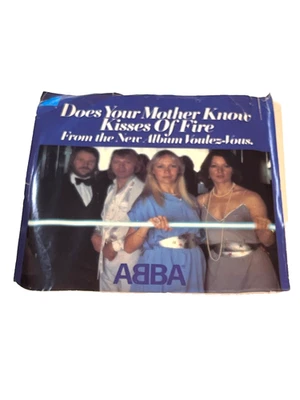 ABBA- "Does your mother know" & "Kisses of Fire" 7" 45 RPM (#109) - Image 1 of 3