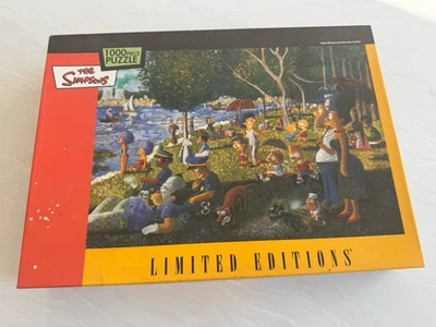 The Simpsons - 1000 Piece Puzzle - Sunday Afternoon on the River Near the Plant - Image 1 of 4