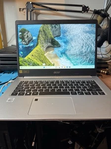 Acer A514-53 Laptop Intel i3 10th Gen , 12 GB Ram, 256 GB SSD Win 11 - Picture 1 of 15