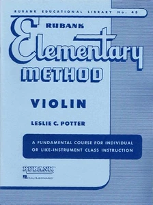 Rubank Elementary Method - Violin (Rubank Educational Library, 43) - Potter,... - Picture 1 of 1