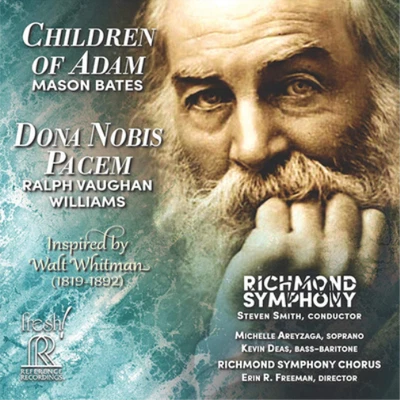 Mason Bates Mason Bates: Children of Adam/Ralph Vaughan Williams: Dona...:  (CD) - Image 1 of 2
