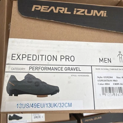 Nuevo Zapato Pearl Izumi Expedition Gravel Hombres 13US/49Eu/13UK Foto 1 de 4