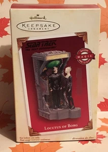 Star Trek TNG Hallmark Ornament 2005 Locutus Of Borg, Like New. - Picture 1 of 10