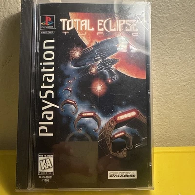 Total Eclipse Turbo (Sony PlayStation 1, 1995) - Long Box - NEW - Hang Tab - Image 1 of 4