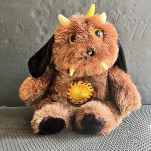 Large 14” Vintage 1986 LA OOF Plush Nightmare Bad Dreams Brown Beaver Monster - Picture 1 of 16