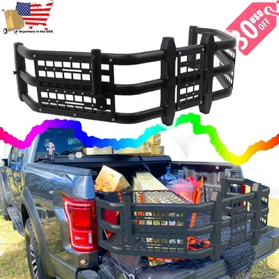 Truck Bed Extender For Ford Ranger 2011-2024 2025+ Tailgate Extender Upgraded - Image 1 of 4