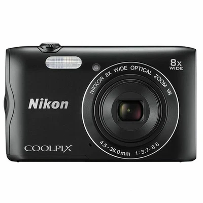 [1 año] Nikon COOLPIX A300 Negro Foto 1 de 3