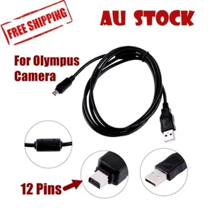 Olympus Camera 12 Pins Cable USB Data Sync Charging CB-USB5 CB-USB6 CB-USB8 - Picture 1 of 3