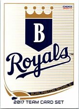 2017 Choice Burlington Royals Minor League Baseball - Pick Choose Your Cards 
