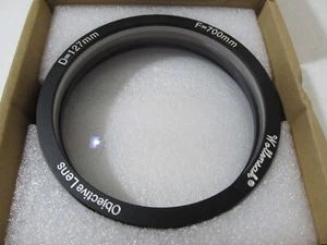 WOLLENSAK TELESCOPE OBJECTIVE LENS - 127MM DIAMETER, 700MM FL - Picture 1 of 11