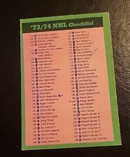 1973-74 O-pee-chee NHL Hockey Card #263