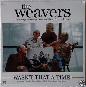 THE WEAVERS Laserdisc Wasn't That A Time RARE LD  - Picture 1 of 2