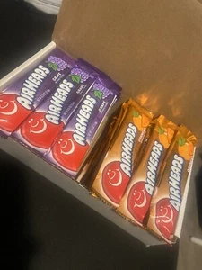 60pc Airheads 30 Grape Purple 30 Orange Candy Bulk Full Size Air Heads - Picture 1 of 1
