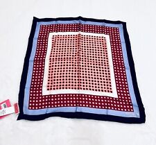 Kate Spade Scarf Dotty Silk 20.5” Square Fashion Scarf Bandana Bag Tie NWT