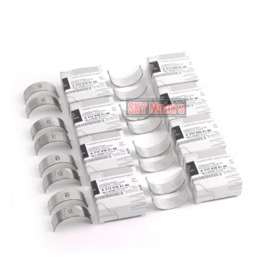 Juego de 16 carcasas de cojinetes de conexión para Mercedes-Benz E47 E55 A209 C209 M273 5,5 L Foto 1 de 4