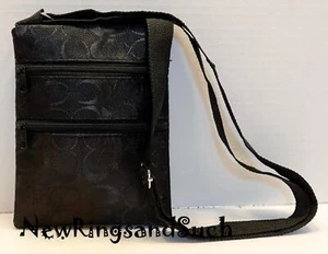 Kind Kleinkind erste Kuriertasche kleines Mädchen Umhängetasche schwarz Infinity - Bild 1 von 5