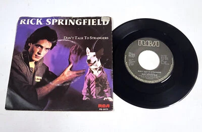 Rick Springfield – Don't Talk To Strangers 7" Vinyl NM BF361 - Image 1 of 4