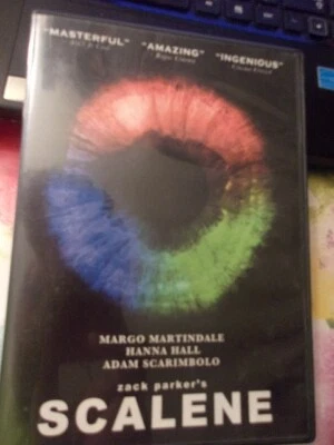 ZACK PARKER'S~SCALENE~2011 MINT DVD~MARGO MARTINDALE HANNA HALL ADAM SCARIMBOLO - Image 1 of 3