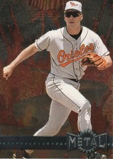 1996 Fleer Metal Cal Ripken Jr in near mint or better Great Price!