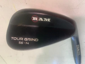 RAM RH Tour Grind Sand Wedge 56° 14 Bounce R-45 Steel 35".EXCELLENT CONDITION!! - Picture 1 of 8