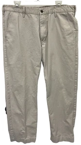 Calvin Klein Cropped Pants size 36 Beige khaki chino - Picture 1 of 5