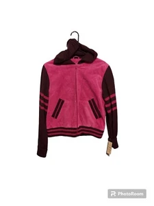 Neu mit Etikett Wilson’s Maxima Jacke L pink Damen 100 % Leder Varsity Preppy Old Money - Bild 1 von 12