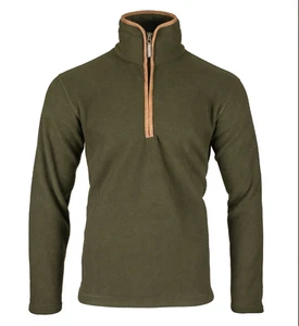 Pulóver de lana verde oliva oscuro Jack Pyke Country Man caza tiro - Imagen 1 de 2