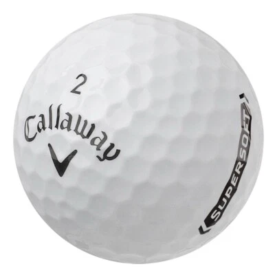 100 CALLAWAY SUPERSOFT GOLFBÄLLE - PRACTICE - CROSSGOLF - X-OUT - LAKEBALLS - Bild 1 von 2
