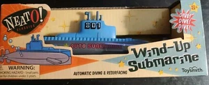 Toysmith Wind Up Diving Submarine in Original Box - Picture 1 of 3