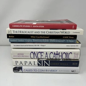 Jewish Christian Catholic Conflict Holocaust Books Lot Of 9 Understanding Jesus - Picture 1 of 16