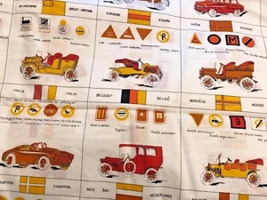Letreros de calle clásicos europeos de colección para automóvil de turismo tela hombre cueva guarida 5 yardas - Imagen 1 de 10