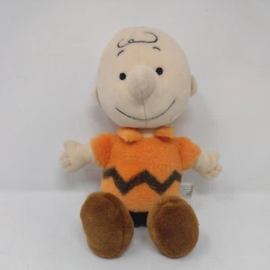 Peanuts Charlie Brown Orange Shirt Stuffed Bean Bag Beanbag Plush 12" - Picture 1 of 5