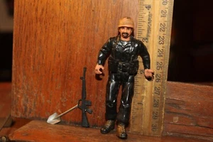 Vintage 1980's REMCO Sgt. Rock Action Figure Snake Bad Guy with Gun and Shovel - Picture 1 of 3